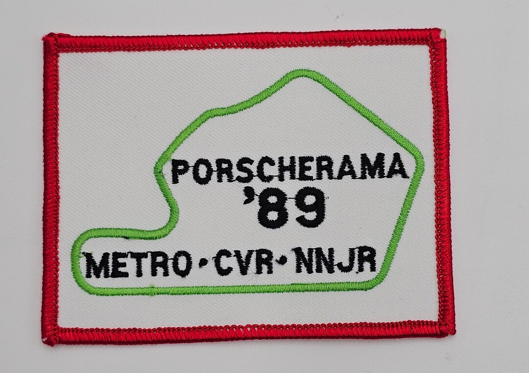 1989 Vintage Porsche Club of America PCA Patch Porscherama CVR NNJR ...