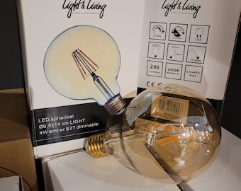 verschiedene Vintage Glühbirnen E27 LED Vintage Dimmbar Retro LED Lampe