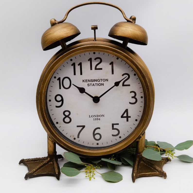 Table Clock paul, Retro Clock, Retro Alarm Clock, Industrial Style