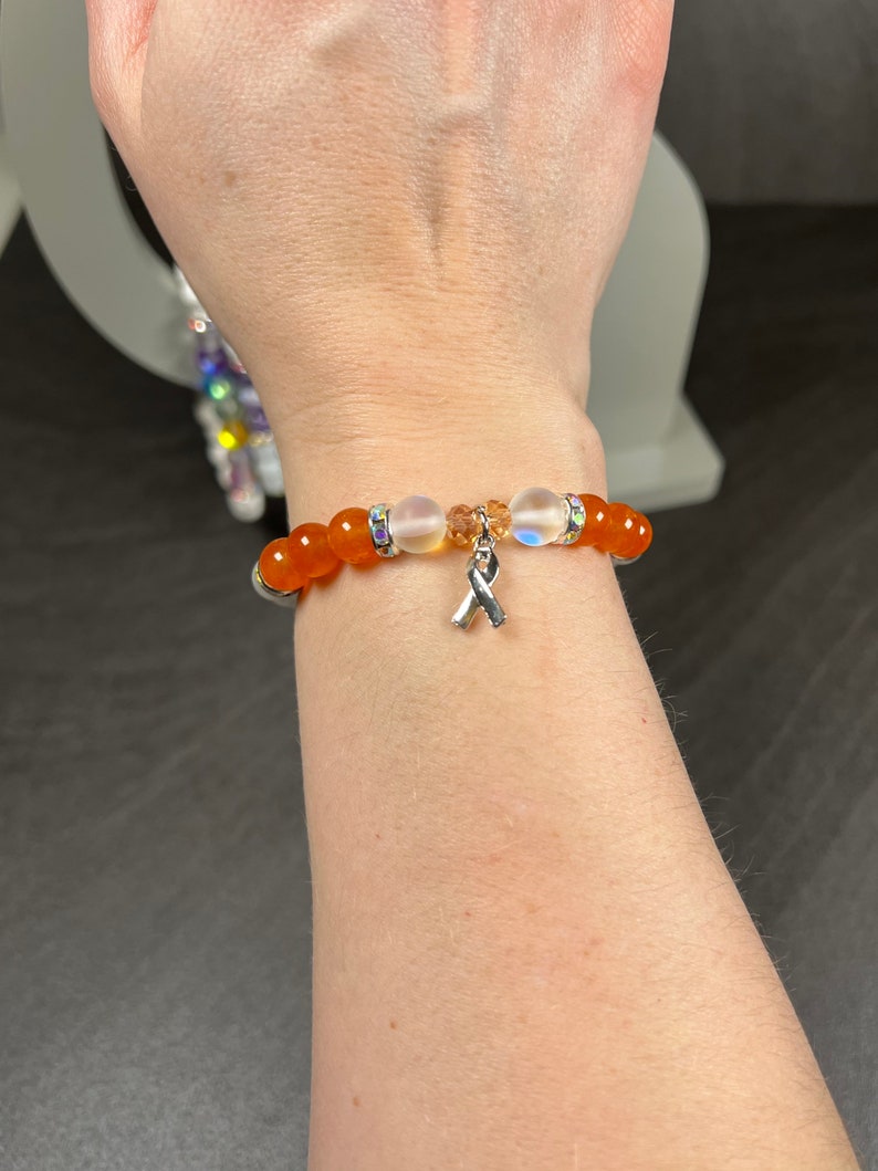 MS multiple Sclerosis Awareness Bracelet - Etsy