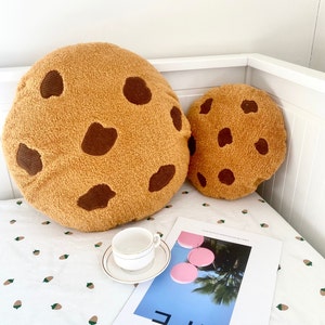 Home Decor Chocolate Chip Cookie Throw Pillow