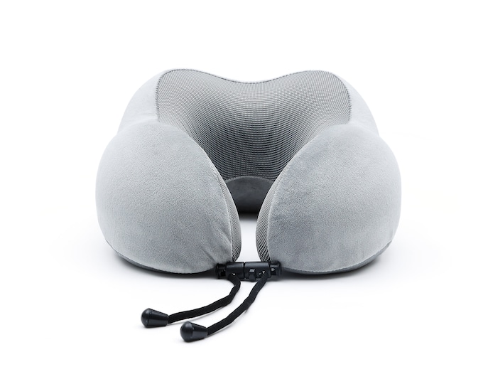 Memory Foam Travel Neck Pillow: U-Shape Support