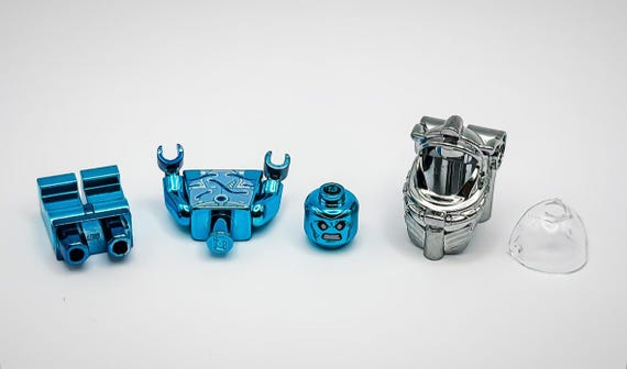 Lego Chrome Blue Mr Freeze Minifigure Batman New!! - Etsy