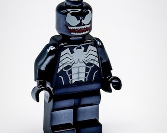 Lego Chrome Black Venom Super Heroes  Minifigure New!!