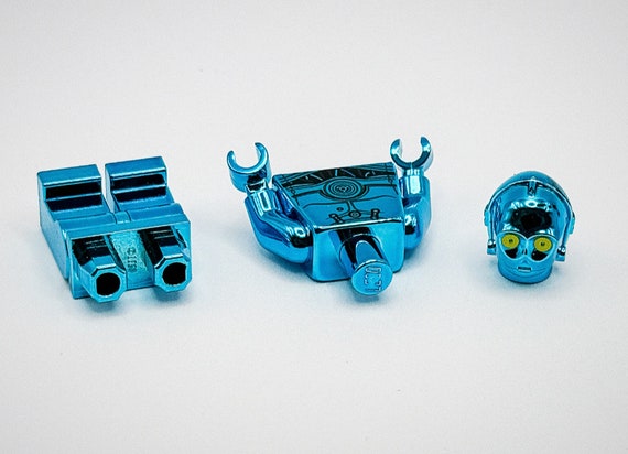 Lego Chrome Blue Star Wars C-3PO SW Limited Edition New!! - Etsy
