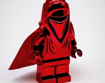 Lego Chrome Red Imperial Royal Guard Minifigure Star Wars New!!