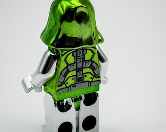 レゴ クローム シルバー グリーン シス ウォリアー ミニフィギュア 非常にレアな限定版 新登場!!