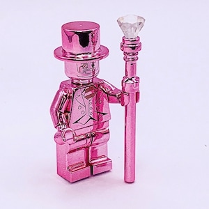 Lego Chrome Mr Gold Mr Pink Figure New!