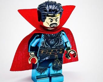 レゴ クロムメッキ ブルー ドクター・ストレンジ ミニフィギュア スーパーヒーロー マーベル 新品!!