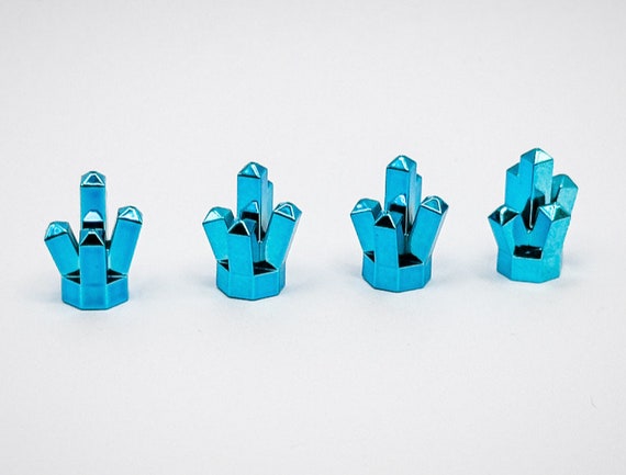 レゴ クローム ライトブルー クリスタル ロック x4 新品 - Etsy 日本