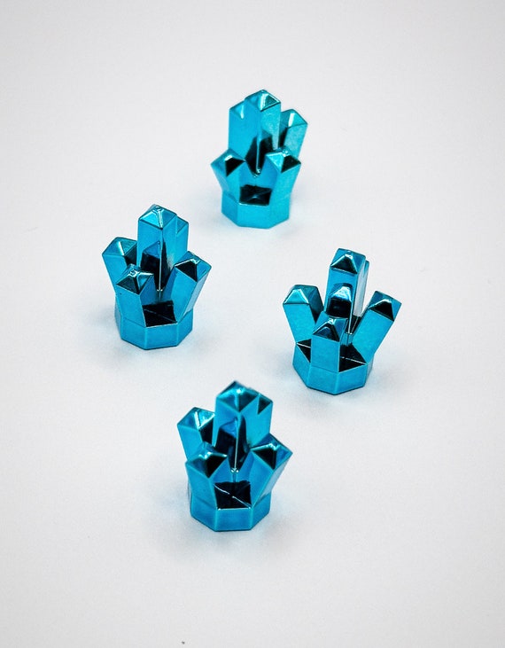 レゴ クローム ライトブルー クリスタル ロック x4 新品 - Etsy 日本