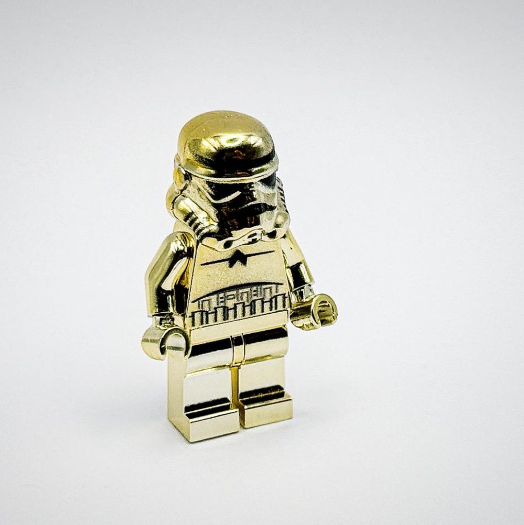 Lego gold stormtrooper hotsell