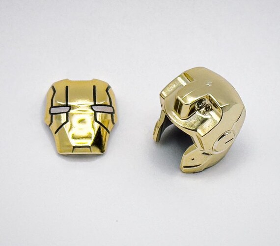 レゴ クローム ゴールドメッキ アイアンマン ミニフィギュア DC