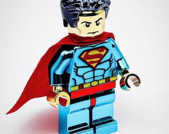レゴ クロームブルーレッド スーパーマン ミニフィギュア DCスーパーヒーローズ 新登場!!