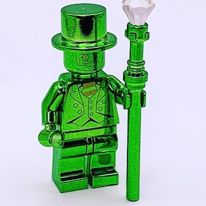Lego Chrome Mr Gold Mr Green Figure New!