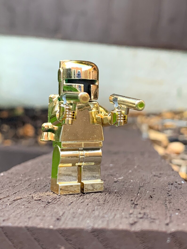 14k gold boba fett for sale