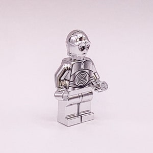 Lego Chrome Silver C-3PO Mini Figure Star Wars