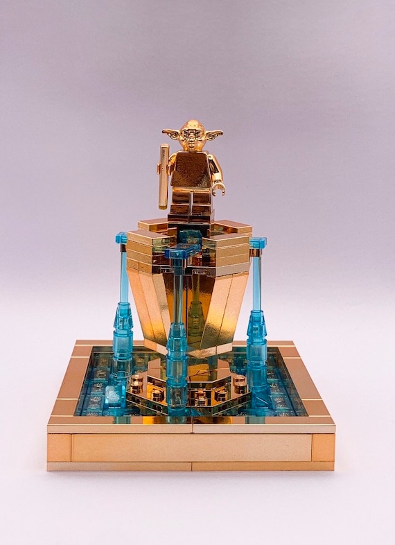 Lego yoda model best sale