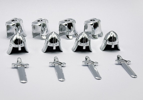 レゴ クローム シルバー メッキ アーマー ブレストプレート ソード