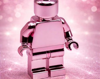 レゴ クロームピンクメッキ プレーンミニフィギュア 新品!!