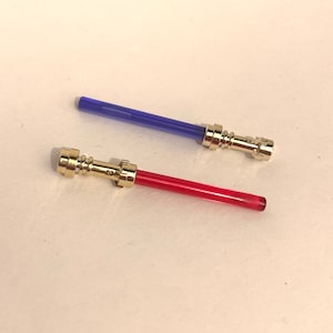 chrome lego lightsaber