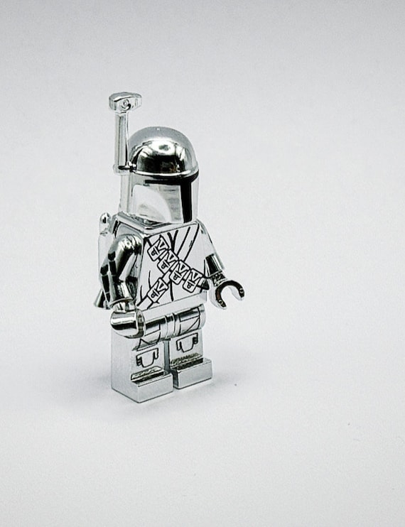 Lego Chrome Silver Plated Mandalorian Boba Jango Fett Star Wars Mini Figure  New!! - Etsy Canada