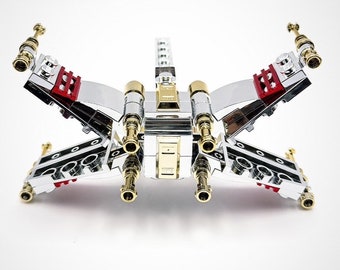Lego Chrome Gold/silver/red Plated X-wing Starfighter 30654 Brand