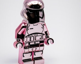 Lego Chrome Pink Plated Captain Phasma Minifigure Star Wars New!!