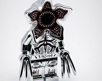 Lego Chrome Silver Plated Demogorgon Minifigure Stranger Things New!!