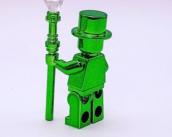 Lego Chrome Mr Gold Mr Green Figure New Etsy