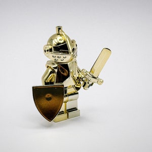 Lego Chrome Gold Stormtrooper Mini Figure Star Wars New Etsy New Zealand