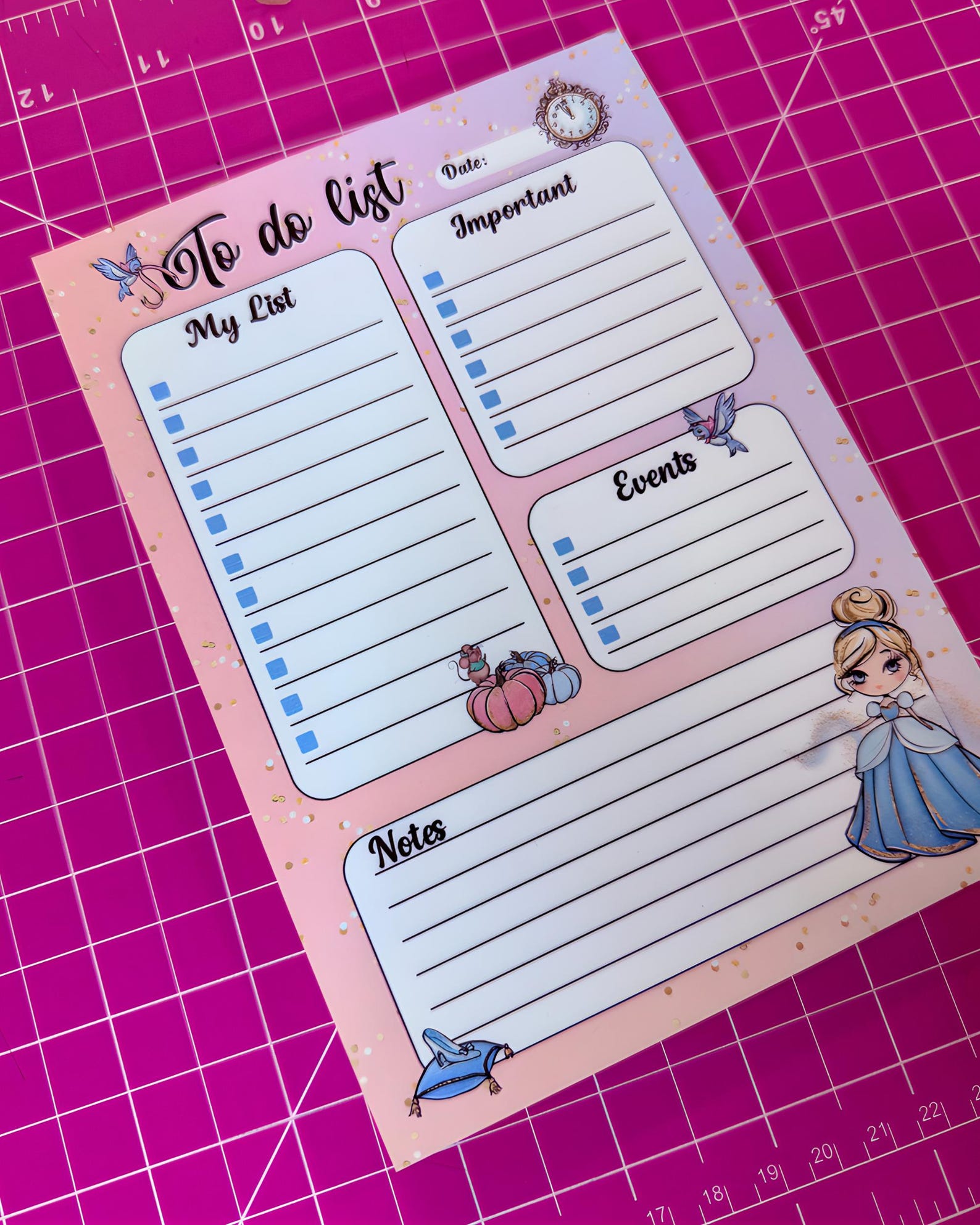 Notepad Task List To Do List Notepad 5x7 | Daily Task Planner Pad | Desk Notepad ...