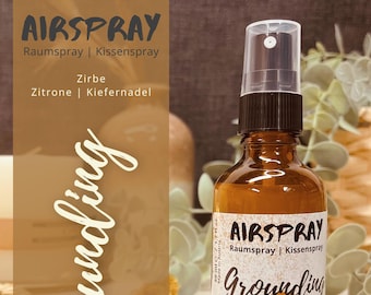 Spray radicante grande (50 ml) – Spray per ambienti al pino cembro e aghi di pino | Spray corpo radicante per gli amanti della natura/Alberi di Natale artificiali