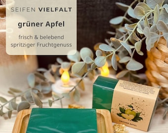 Sapone alla mela verde fatto in casa