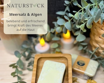 Sapone al sale marino e alle alghe | fatto in casa