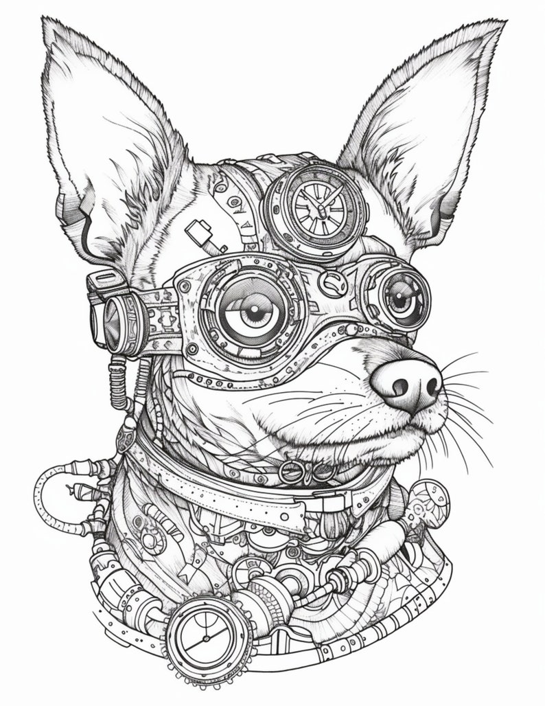 Steampunk Adult Coloring Book: Beautifully Detailed Greek Mythology ...