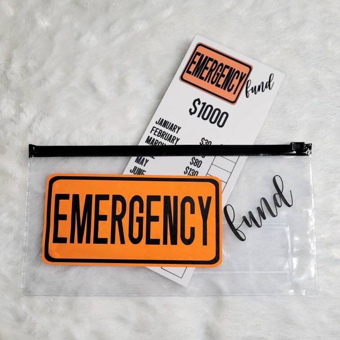 Emergency Fund Cash Envelopes, Emergency Savings, Rainy Day Fund
