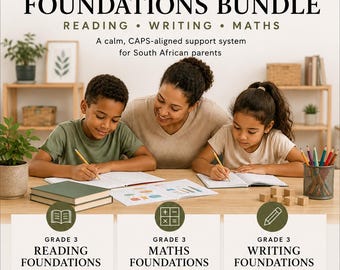 Ensemble de ressources pour les fondamentaux de 3e année : lecture, écriture et mathématiques – 3 guides à l’intention des parents conformes au programme CAPS