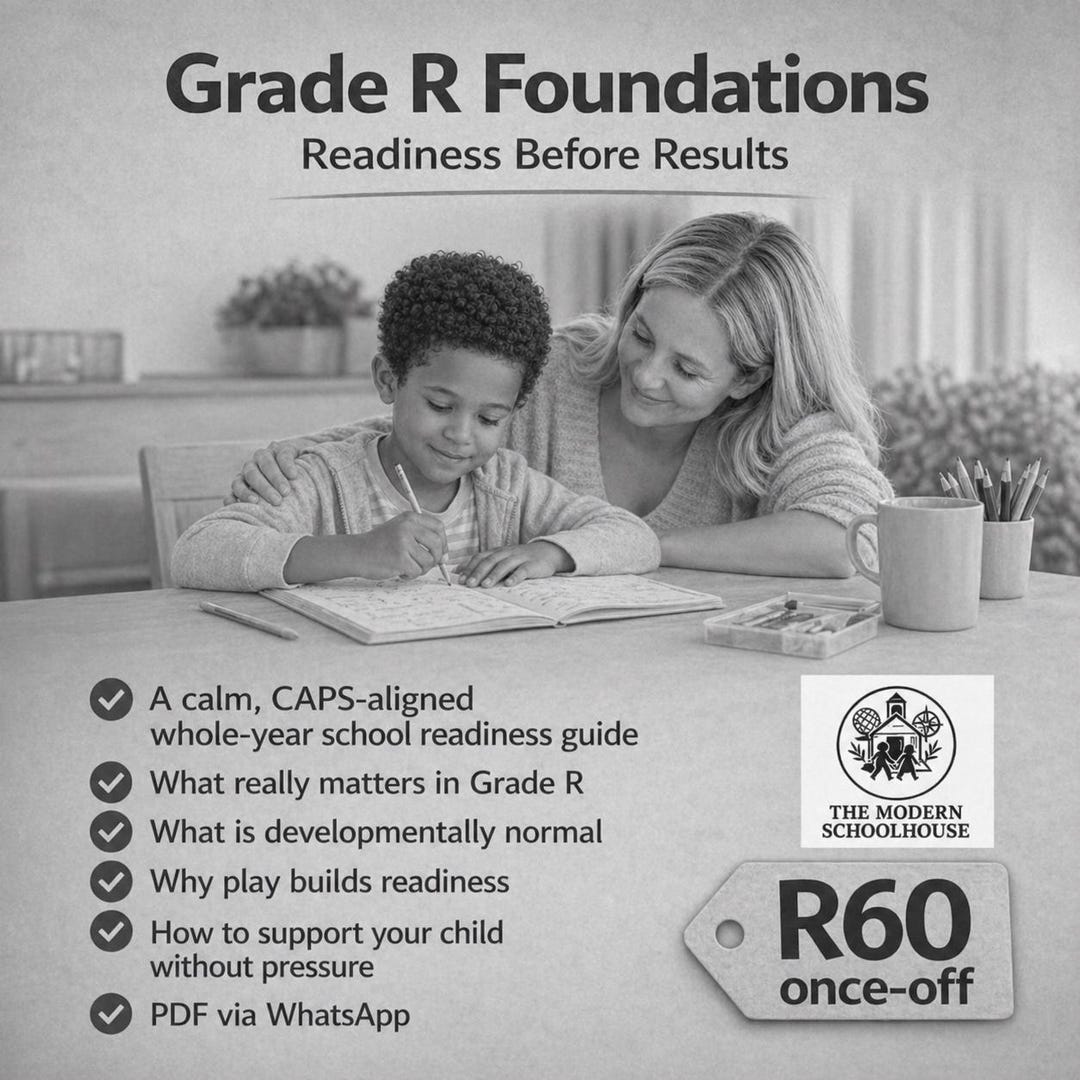 Grade R Readiness Guide | What Actually Matters Before Grade 1 | Stop ...