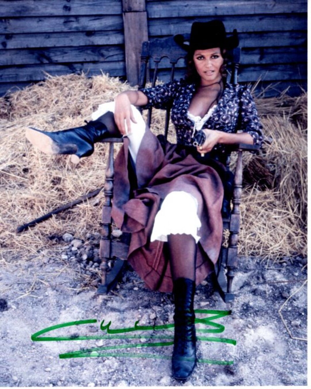Claudia Cardinale Signed Autographed 8x10 the Legend of Frenchie