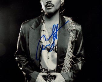 Adam Lambert Autograph + COA - Etsy