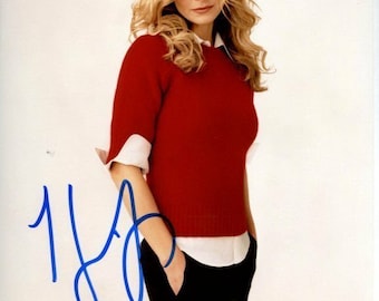 Kyra Sedgwick firmó una foto de 8x10