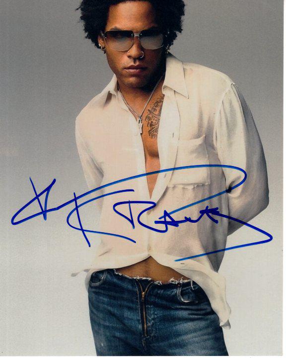 Lenny Kravitz Autograph - Etsy