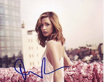 セール中…ローズ・バーン直筆サイン入り超大型写真…Rose Byrne… ローズ・バーンのサイン入り 8x10 X-MEN ファーストクラス モイラ
