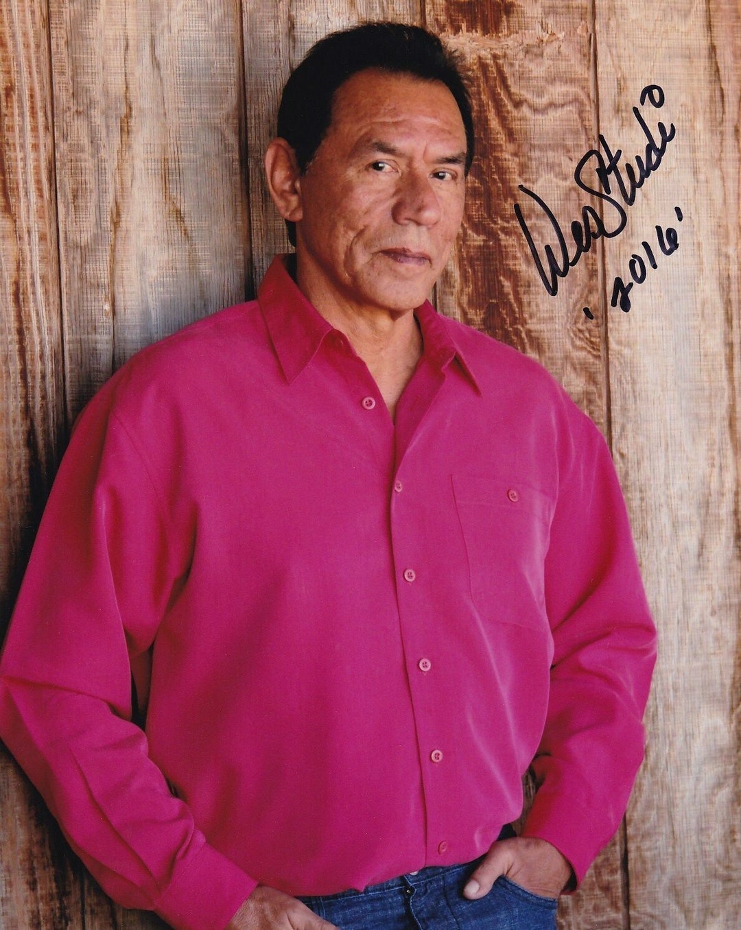 Wes Studi Signed Autographed Photo Etsy
