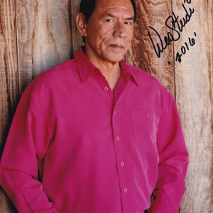 Wes studi signed autographed photo