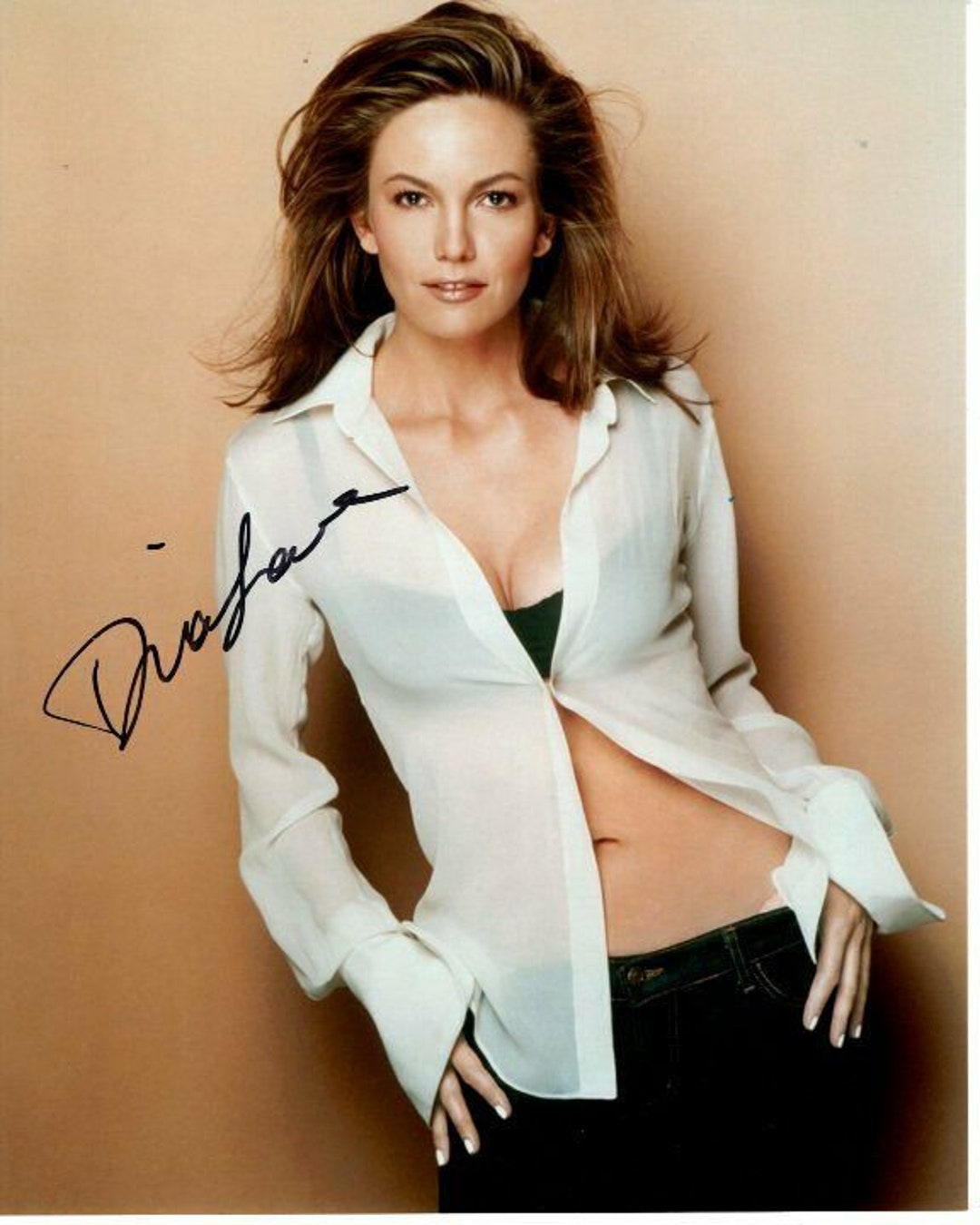ダイアン・レイン直筆サイン入り2Lサイズ写真…Diane Lane…運命の女 ダイアン・レイン直筆サイン入り超大型写真…Diane Lane…最後の