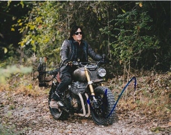 Photo Walking Dead Norman Reedus Signée HWC Trading Autographiée