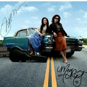 Jessie Mueller and Megan Hilty signed autographed 8x10 Patsy Cline & Loretta Lynn photo