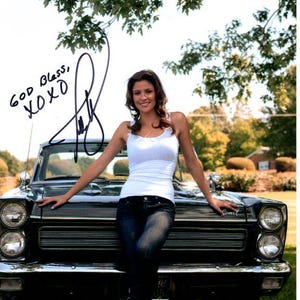 Jill Wagner signed autographed 8x10 Mercury Comet photo